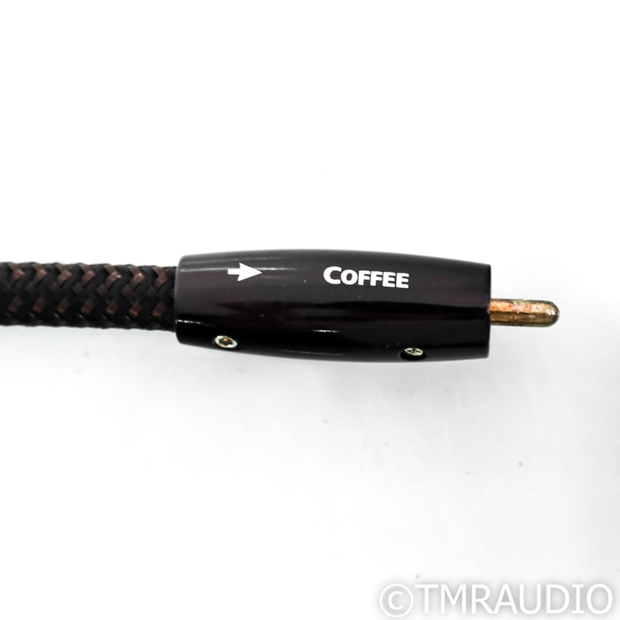 AudioQuest Coffee RCA Digital Coaxial Cable; 0.75m Single Cable (QTY 2)