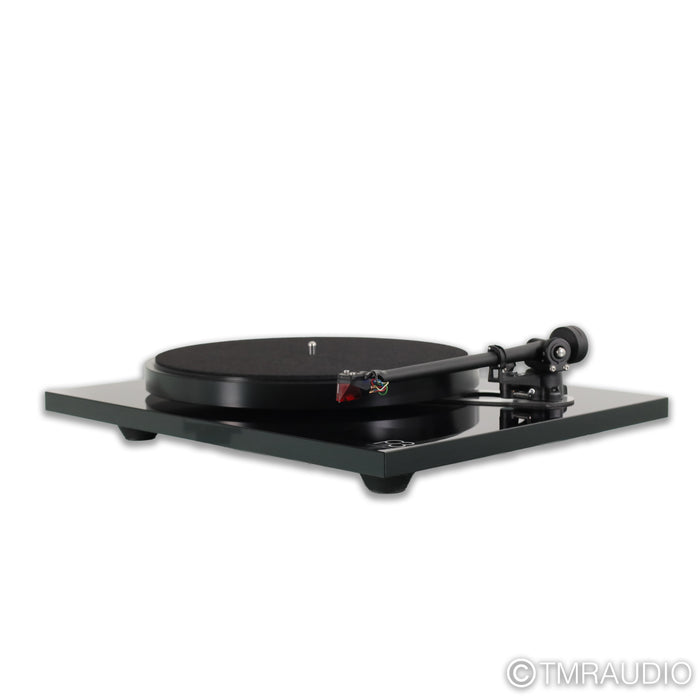 Rega Planar 3 Belt-Drive Turntable; Black w/ Ortofon 2M Red MM; Upgrades