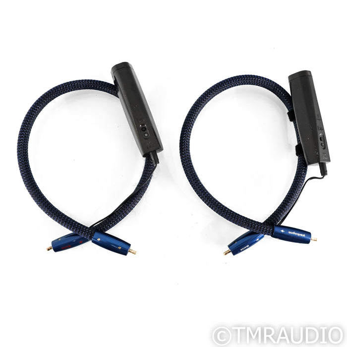 AudioQuest Water RCA Cables; 0.5m Pair Interconnects