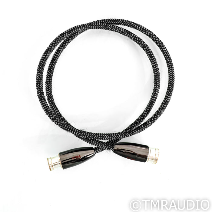 AudioQuest Yukon XLR Cable; 3ft Single Balanced Interconnect