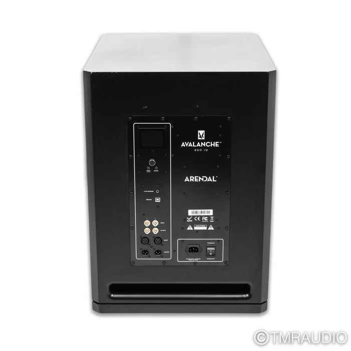 Arendal 1723 Avalanche 800 IQ 13.8" Powered Subwoofer; Black; Ported