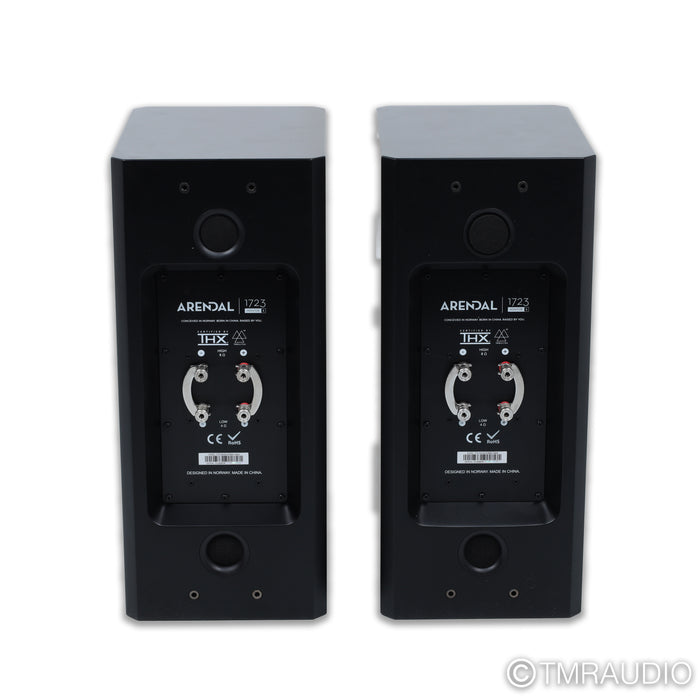 Arendal 1723 Monitor-S THX Speakers; Black Pair