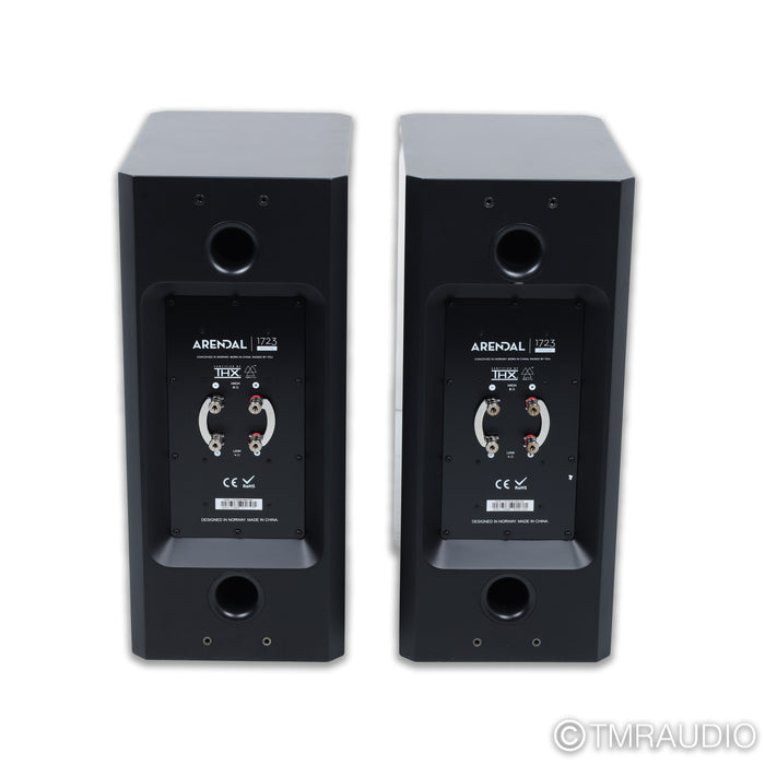 Arendal 1723 Monitor THX Speakers; Black Pair
