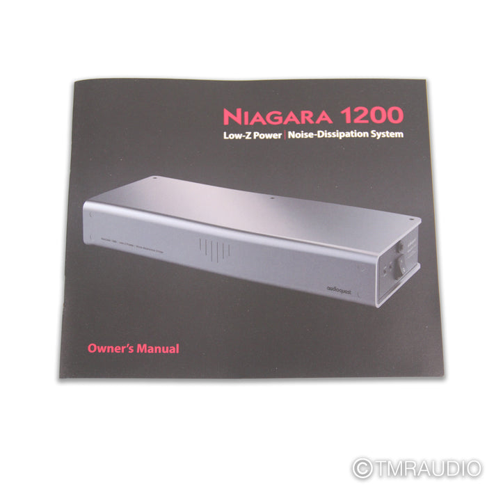 AudioQuest Niagara 1200 Power Conditioner