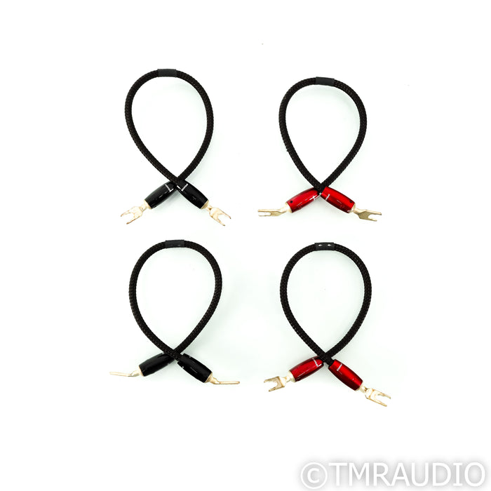 AudioQuest ThunderBird BiWire Jumpers; 0.4m Set of Four