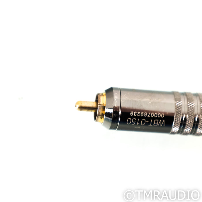 Siltech FTM-4 Sg G3 RCA Cable; 2.5ft Pair Interconnects