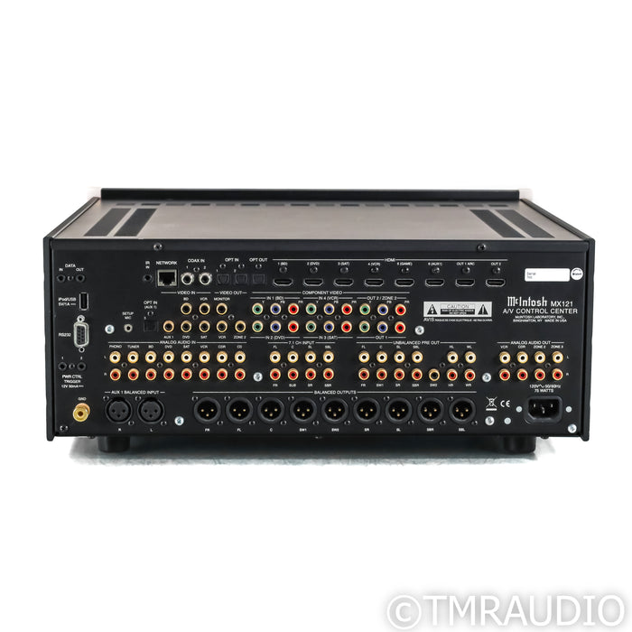 McIntosh MX121 7.2 Channel Home Theater Surround Processor; MM Phono
