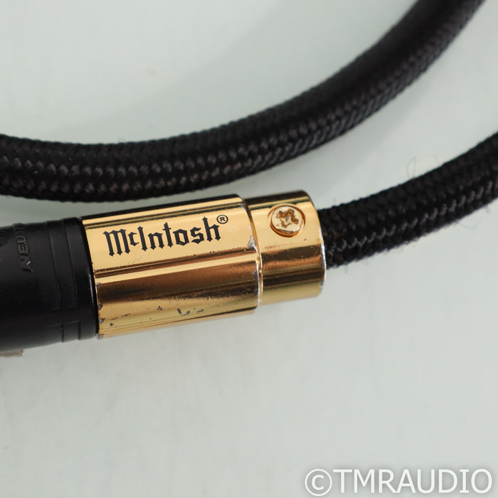 McIntosh CBA1M XLR Cables; 1m Pair Balanced Interconnects