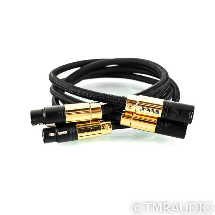 McIntosh CBA1M XLR Cables; 1m Pair Balanced Interconnects