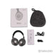 Focal Bathys Wireless Closed Back ANC Headphones; Black Silver