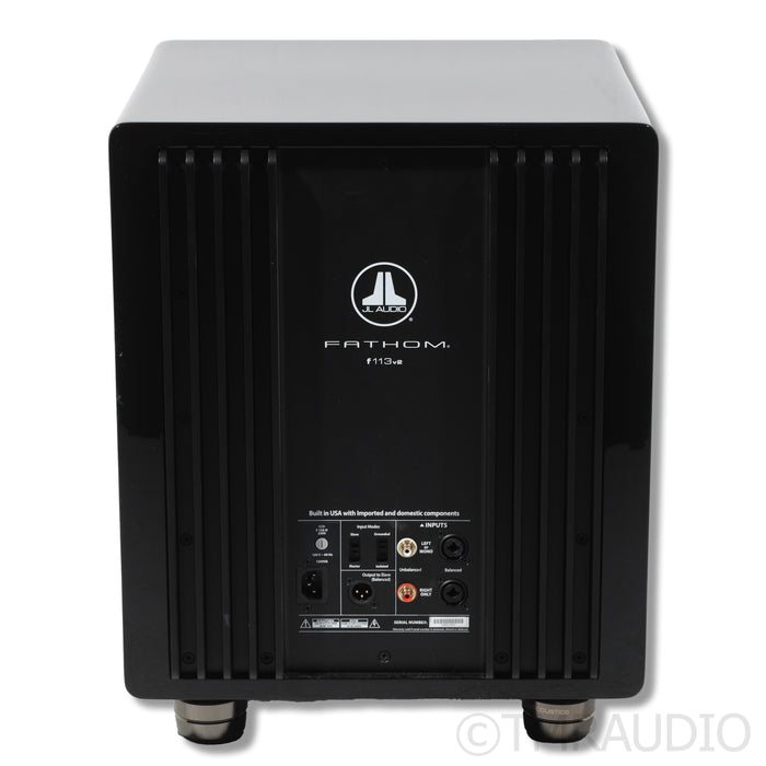 JL Audio Fathom F113v2 13.5" Powered Subwoofer w/ Upgraded Gaia Footers (1/2)