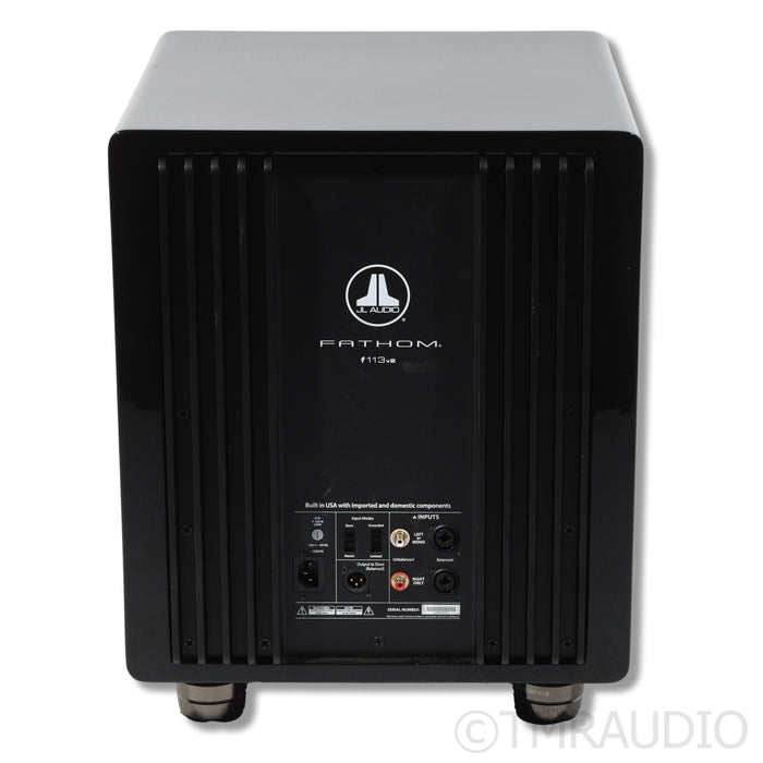 JL Audio Fathom F113v2 13.5" Powered Subwoofer w/ Upgraded Gaia Footers