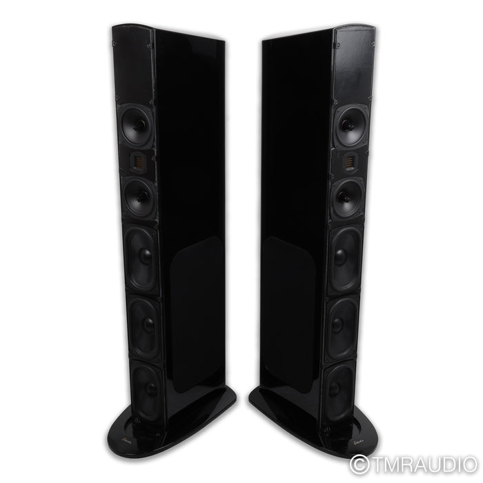 GoldenEar Triton Reference Floorstanding Speakers; Gloss Black Pair