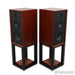 Wharfedale Linton 85th Anniversary Bookshelf Speakers; Mahogany Pair w/ Stands