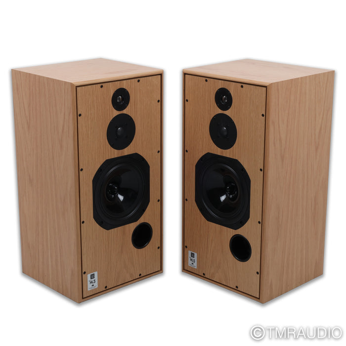 Harbeth Super HL5+ XD Bookshelf Speakers; Oak Pair