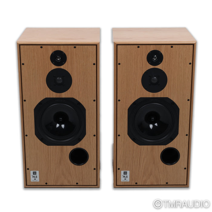 Harbeth Super HL5+ XD Bookshelf Speakers; Oak Pair