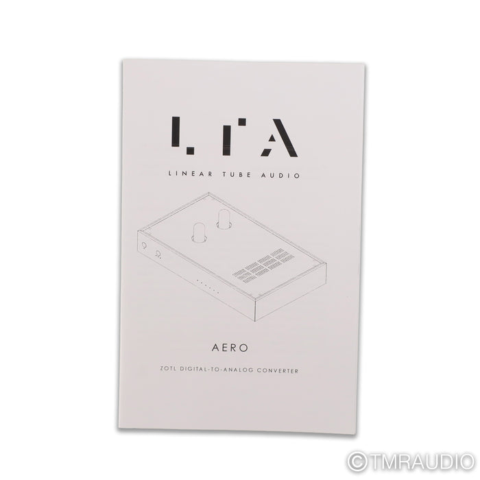 Linear Tube Audio Aero Tube DAC; D/A Converter