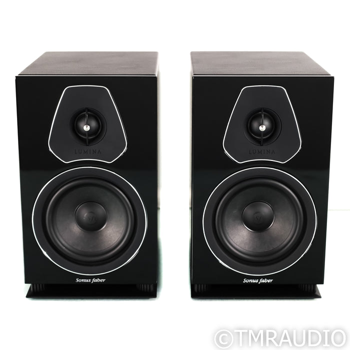 Sonus Faber Lumina II Bookshelf Speakers; Black Pair