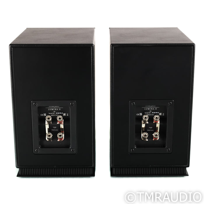 Sonus Faber Lumina II Bookshelf Speakers; Black Pair