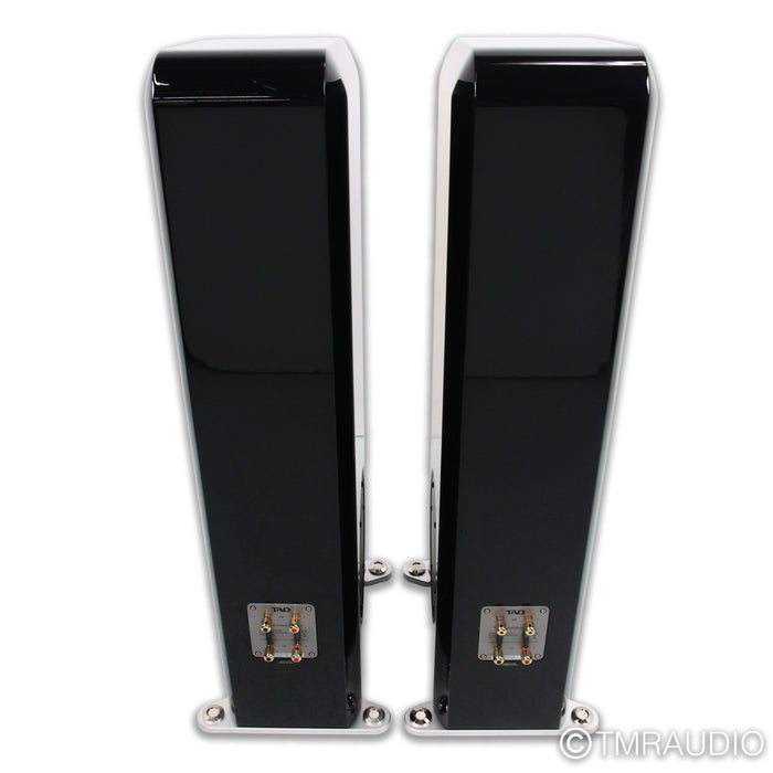 TAD Evolution One E1TX Floorstanding Speakers; Piano Black Pair