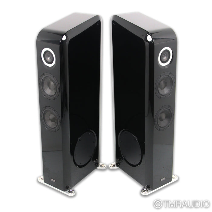 TAD Evolution One E1TX Floorstanding Speakers; Piano Black Pair
