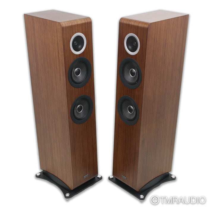 TAD Evolution 2 Floorstanding Speakers; Walnut Pair; E-2
