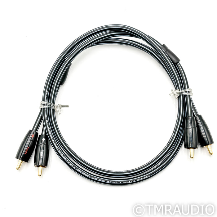 AudioQuest Tower RCA Cable; 1m Stereo Interconnect; Lot of 7