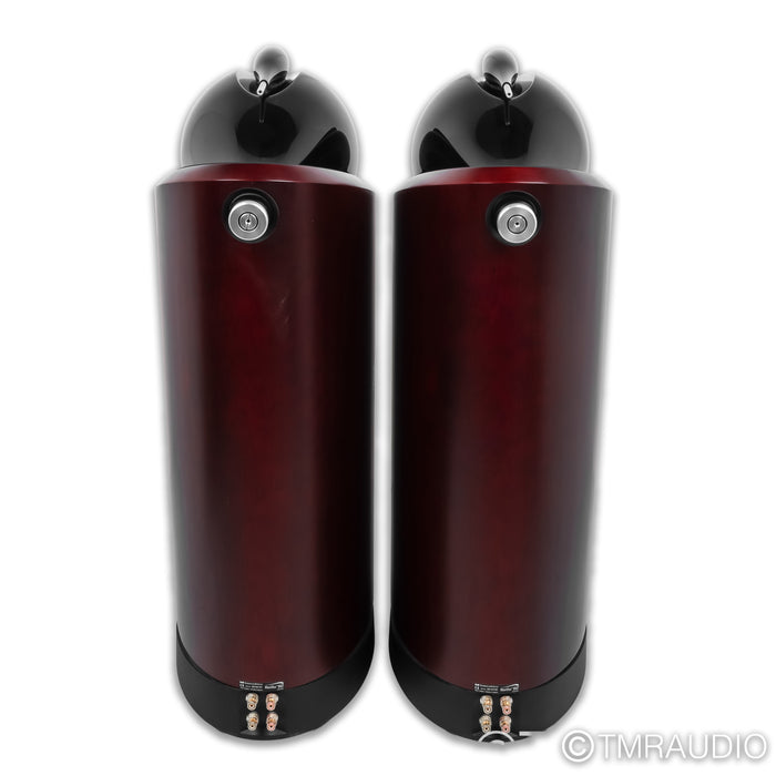 Bowers & Wilkins Nautilus 802 Floorstanding Speakers; Red Cherry Pair