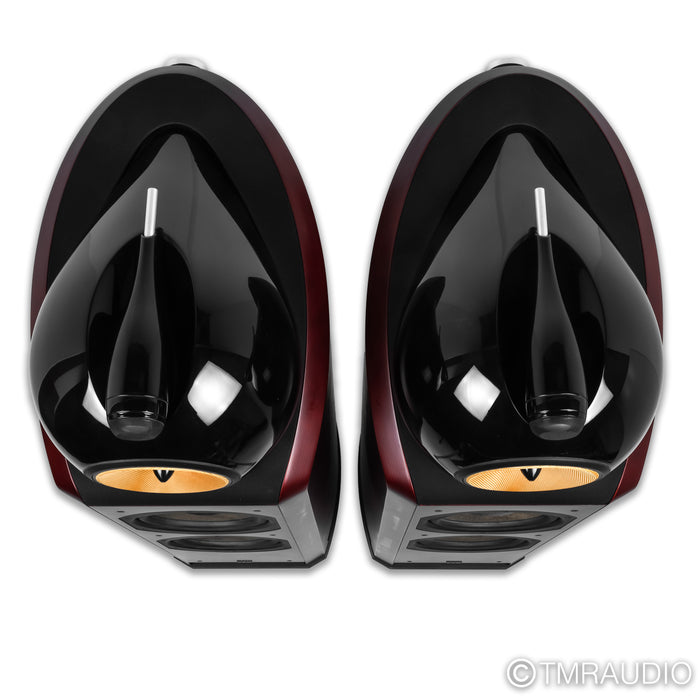 Bowers & Wilkins Nautilus 802 Floorstanding Speakers; Red Cherry Pair