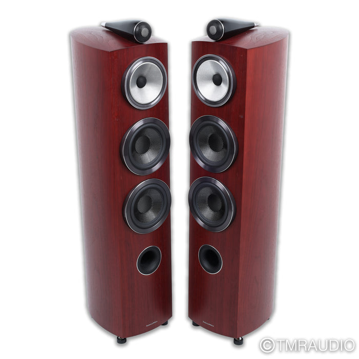 Bowers & Wilkins 804 D3 Floorstanding Speakers; Rosenut Pair