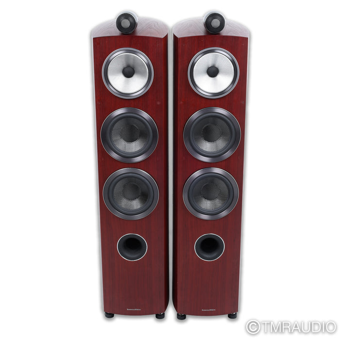 Bowers & Wilkins 804 D3 Floorstanding Speakers; Rosenut Pair