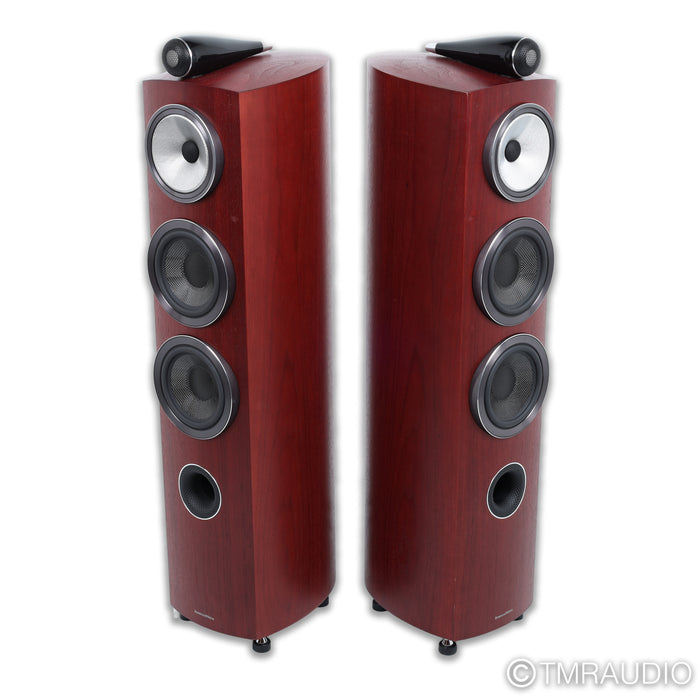 Bowers & Wilkins 804 D3 Floorstanding Speakers; Rosenut Pair