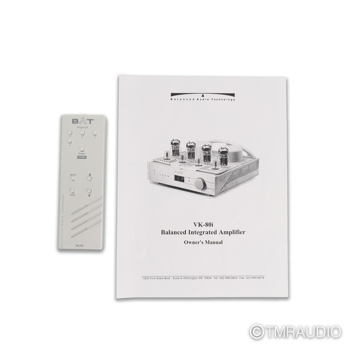 BAT VK-80i Stereo Tube Integrated Amplifier