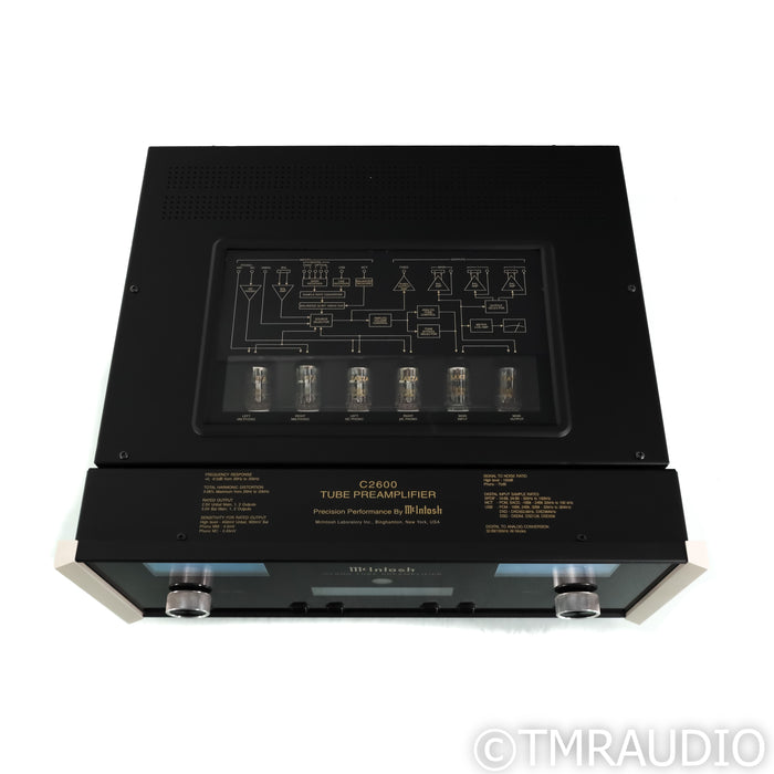 McIntosh C2600 Stereo Tube Preamplifier; MM / MC Phono