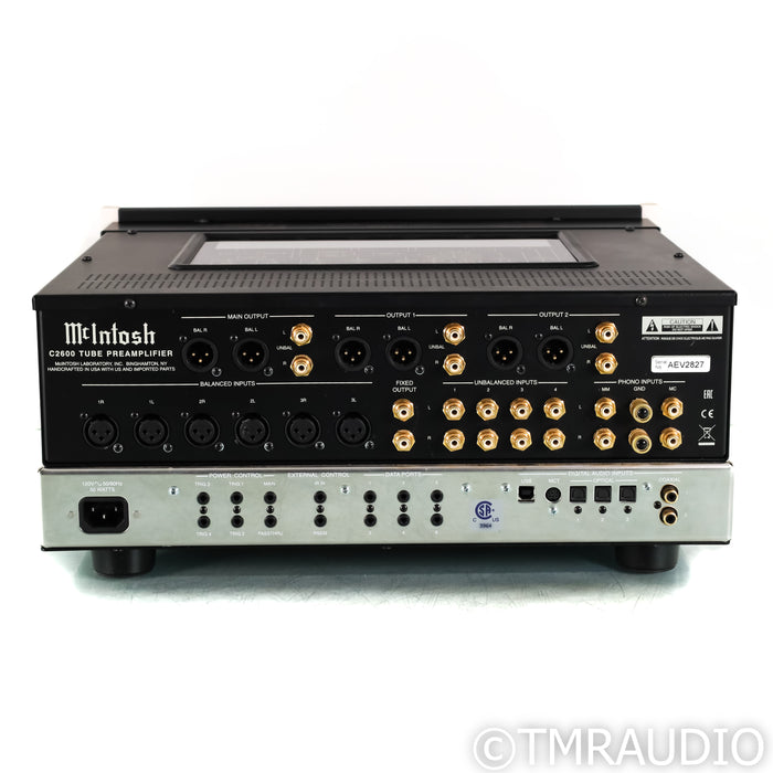 McIntosh C2600 Stereo Tube Preamplifier; MM / MC Phono