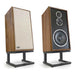 KLH Model Five Bookshelf Speakers; Walnut Pair with Stands (Mint / Unused)