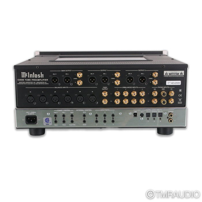 McIntosh C2600 Stereo Tube Preamplifier; MM / MC Phono