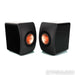 KEF LS50 Bookshelf Speakers; Black Pair
