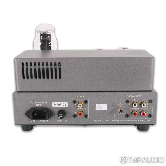 Sunvalley Audio SV-EQ1616D Tube MM / MC Phono Preamplifier
