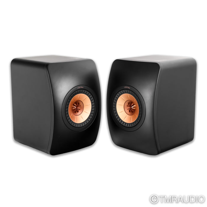 KEF LS50 Meta Bookshelf Speakers; Carbon Black Pair