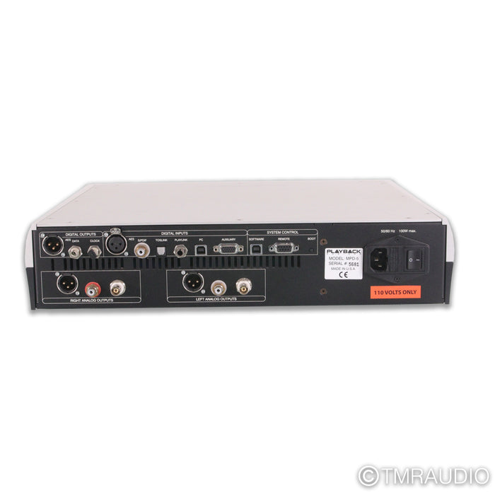 Playback Designs MPD-5 DAC; D/A Converter