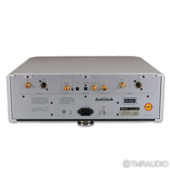 Esoteric Audio K-03 CD / SACD Player; D/A Converter