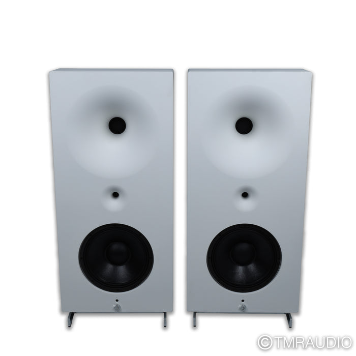 Avantgarde Zero TA Floorstanding Speakers; White Pair