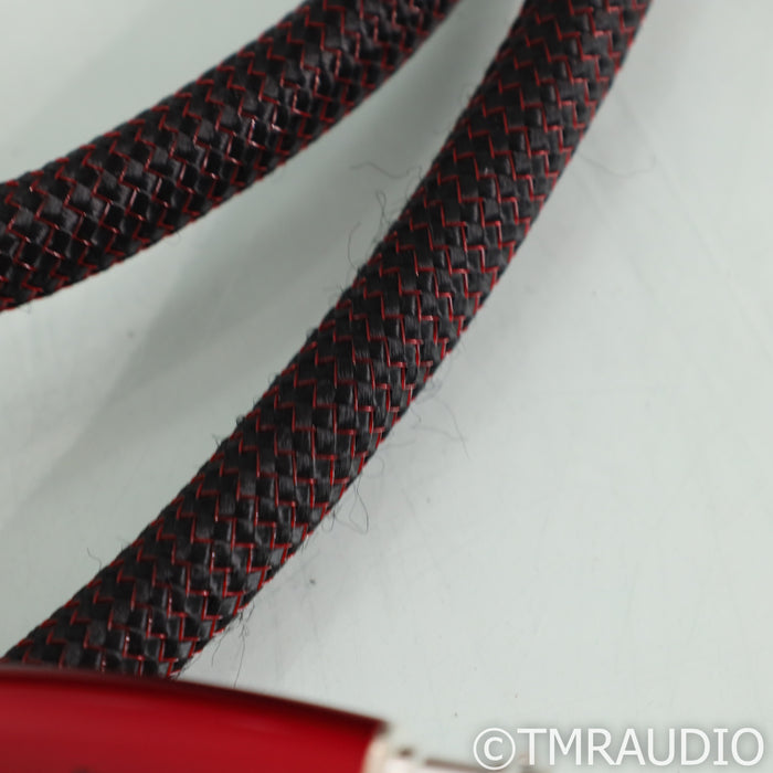 AudioQuest Fire XLR Cables; 1.5m Pair Balanced Interconnects; 72v DBS