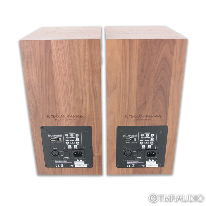 Buchardt Audio A10 Active Wireless Bookshelf Speakers; Walnut Pair