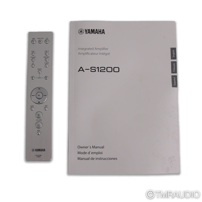 Yamaha A-S1200 Stereo Integrated Amplifier; MM / MC Phono