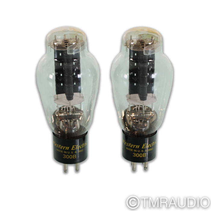 Western Electric 300B Tubes; Matched Pair (Low Hours)