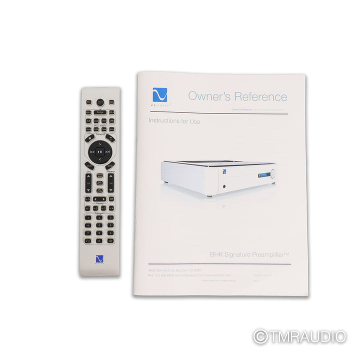 PS Audio BHK Signature Stereo Tube Hybrid Preamplifier