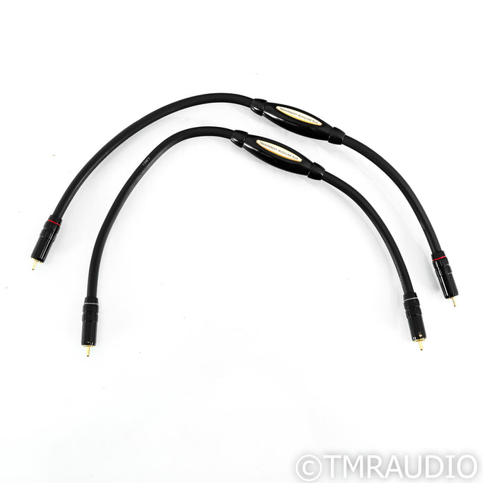 Transparent Audio MusicLink Plus RCA Cables; 0.5m Pair Interconnects