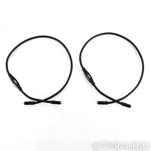 Transparent Audio MusicLink Plus RCA Phono Cables; 1m Pair Interconnects